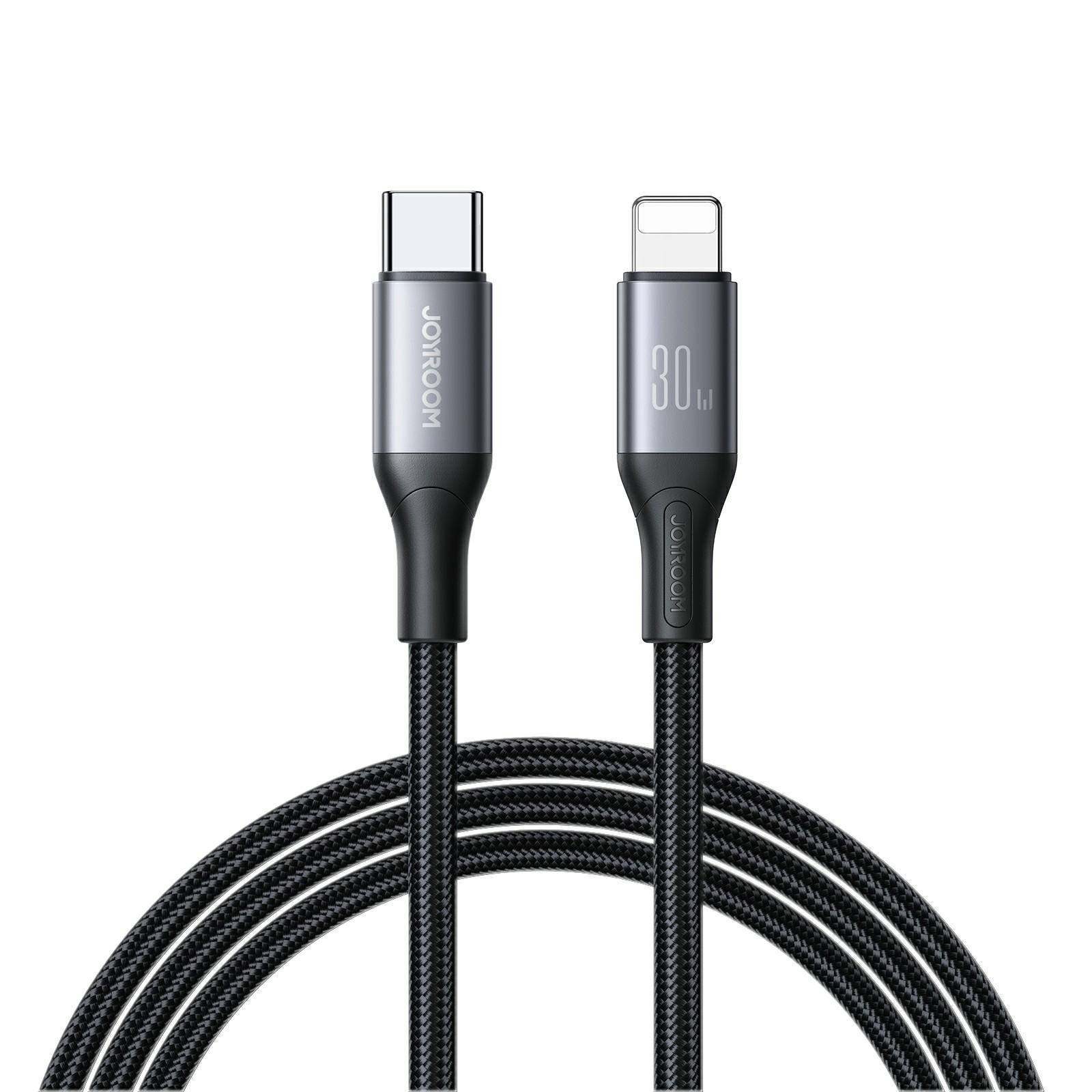 

JOYROOM S-A28 2m Type-C to Lightning Cable PD 30W Fast Charging Data Transfer Cord A