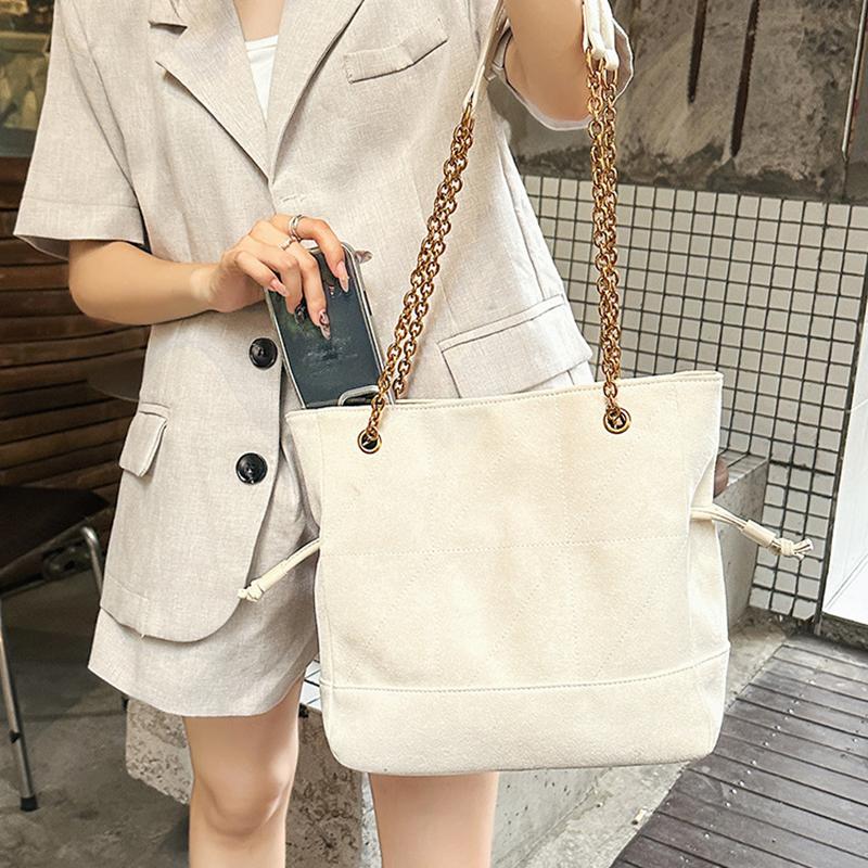 Yogodlns Luxury Large Capacity Faux Suede Tote Bag Winter Designer Shoulder Bag Women's Underarm Bag Handbags and Purses