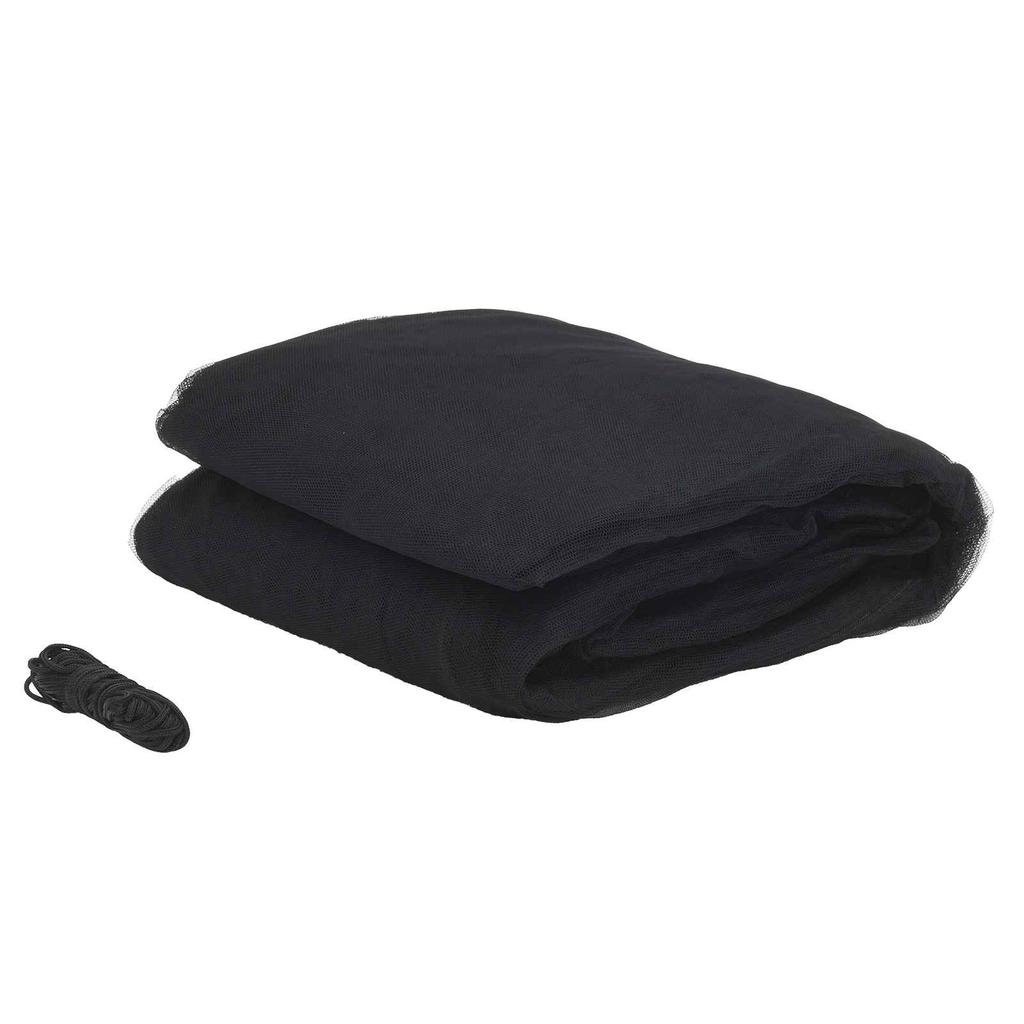 Mosquito Net for Bed 156 Meshes Black 220 x 180 x 180 cm
