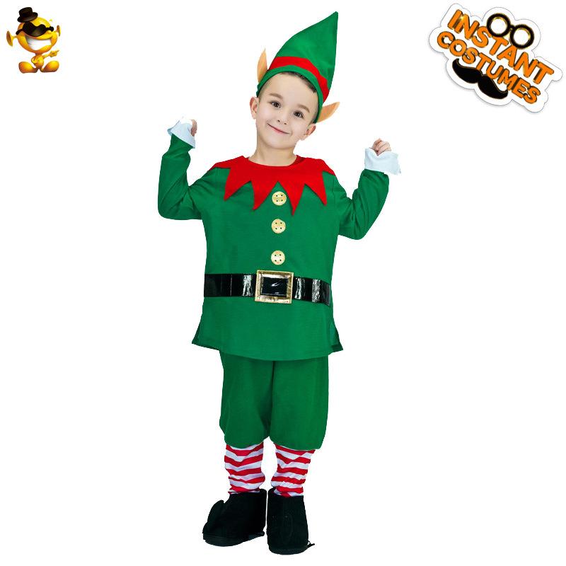 Christmas Children's Suit, Santa Claus Costume Combination, Masquerade Ball Children's Day Stage Performance Costume