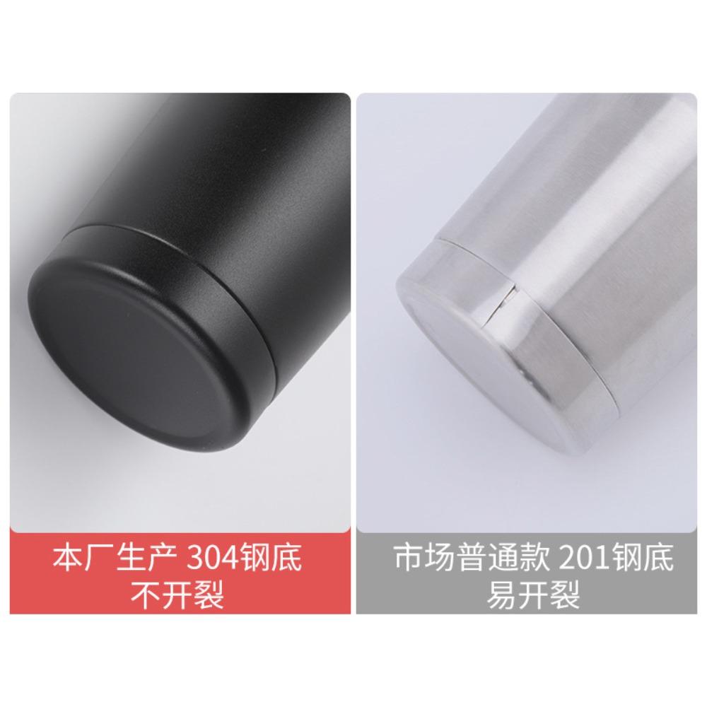 20oz Powder Coated 304 Stainless Steel Car Tumbler, Double Wall Vacuum Insulated Iced Coffee Travel Cup with Sliding Lid