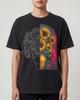 Comfort Colors T-Shirt | Van Gogh Sonnenblumen Kunstshirt - Stückgefärbte Baumwolle - Entspannter Unisex-Schnitt S-4XL