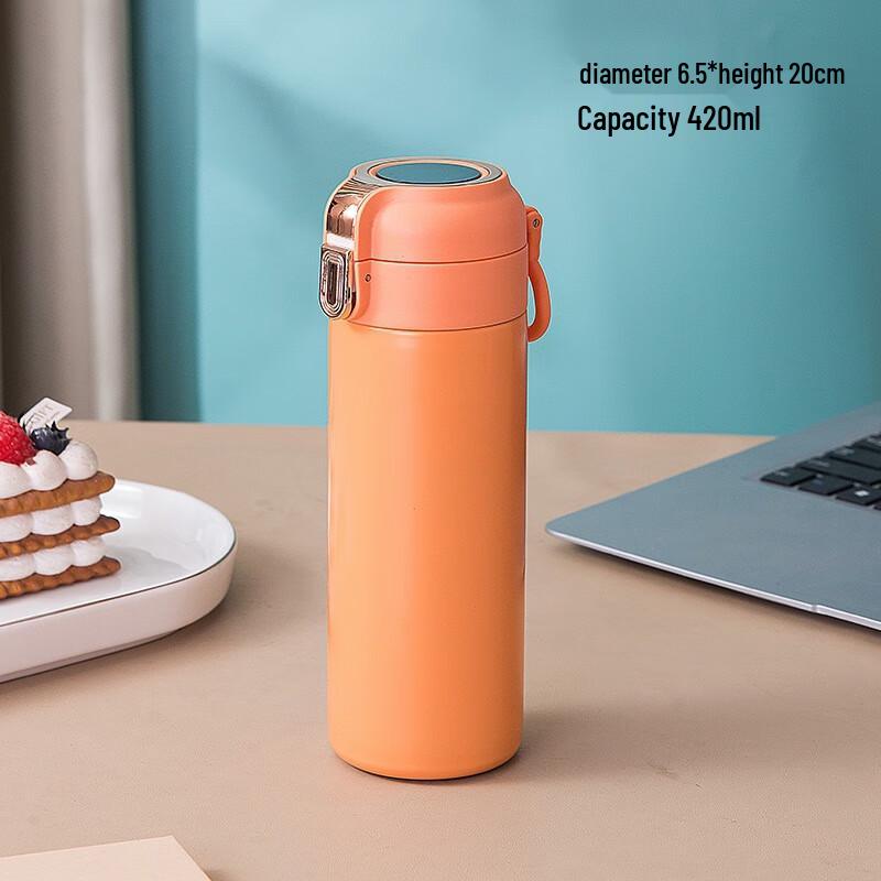 Shangqi Mini Smart Digital Display 304 Stainless Steel Thermos