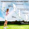 Golf Telescopic Swing Exerciser Sounding Impact Stick Swing Golf Swing Exercise Swing Trainer Correcting Gesturer Training Aid