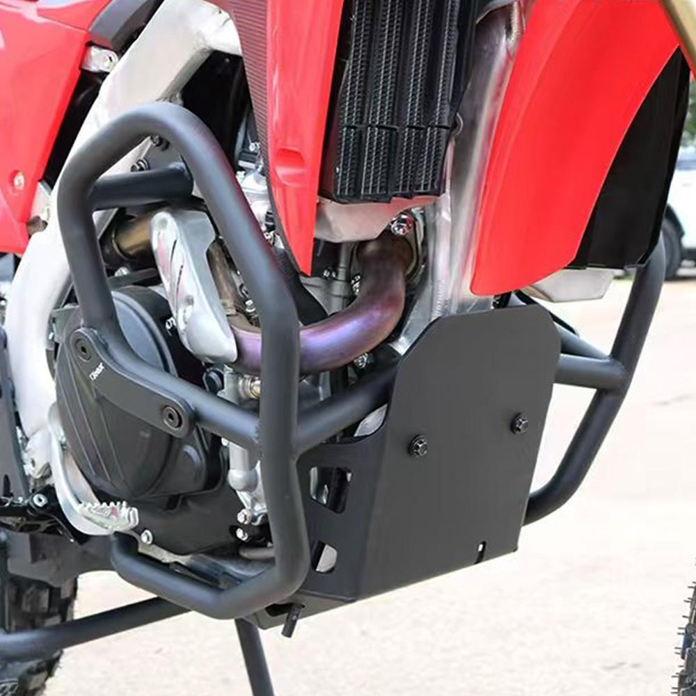 For Honda CRF450L CRF450RL CRF450X 2018-2024 Motorcycle Crash Bar Frame Engine Protection Guard Bumper Lower Protector Bracket
