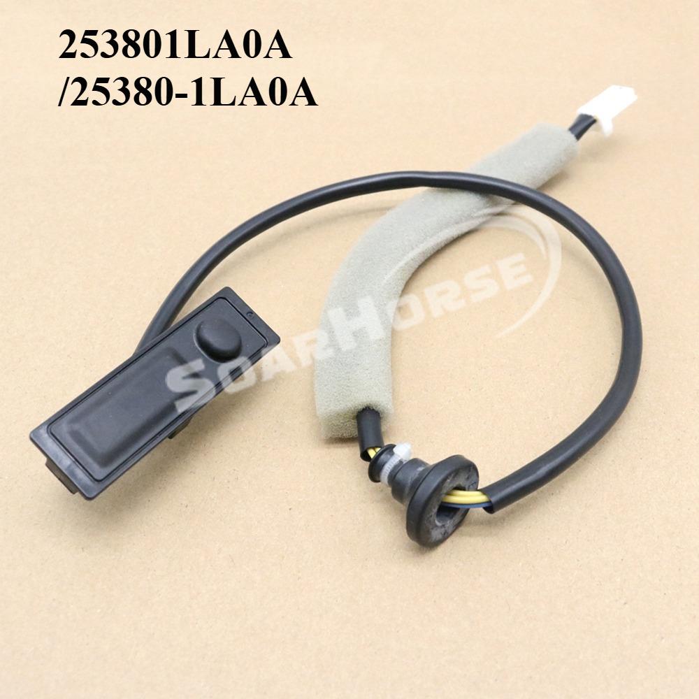 Rear Trunk Liftgate Opener Tailgate Release Switch Button 25380-1LA0A For Nissan Armada Patrol Y62 For Infiniti QX56 QX80 Z62 1 Pcs