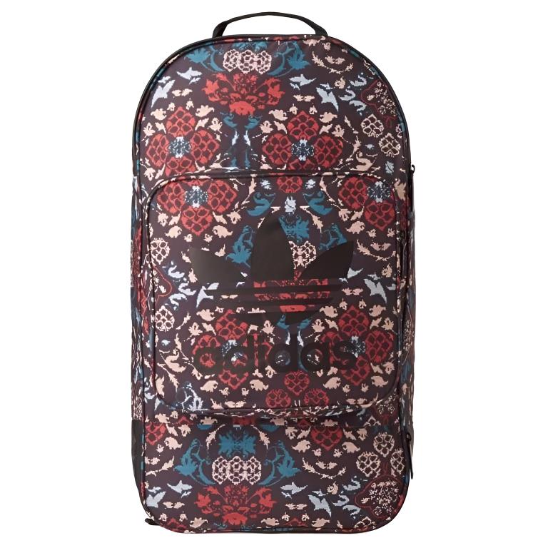 Adidas Originals Gothic Style Printed Design Backpack Unisex Backpack Multicolor CF5495 Multicolor
