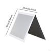 Cardboard Light Reflector for Photography with Degree Rotation Food Images