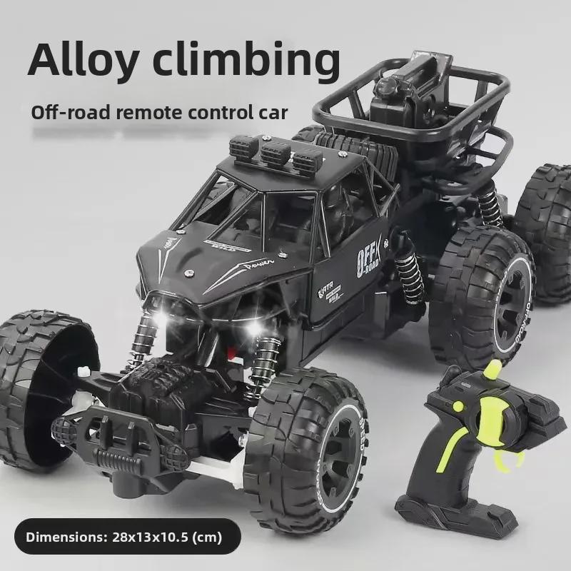Large Alloy 6-Wheel Remote Control Off-Road Car - High-Speed Climbing Vehicle for Kids