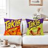 Corn Flakes Snacks T-Takis Kissenbezug Bürokissen Geeignet für Sofa Auto Schlafzimmer Dekorative Kissenhülle