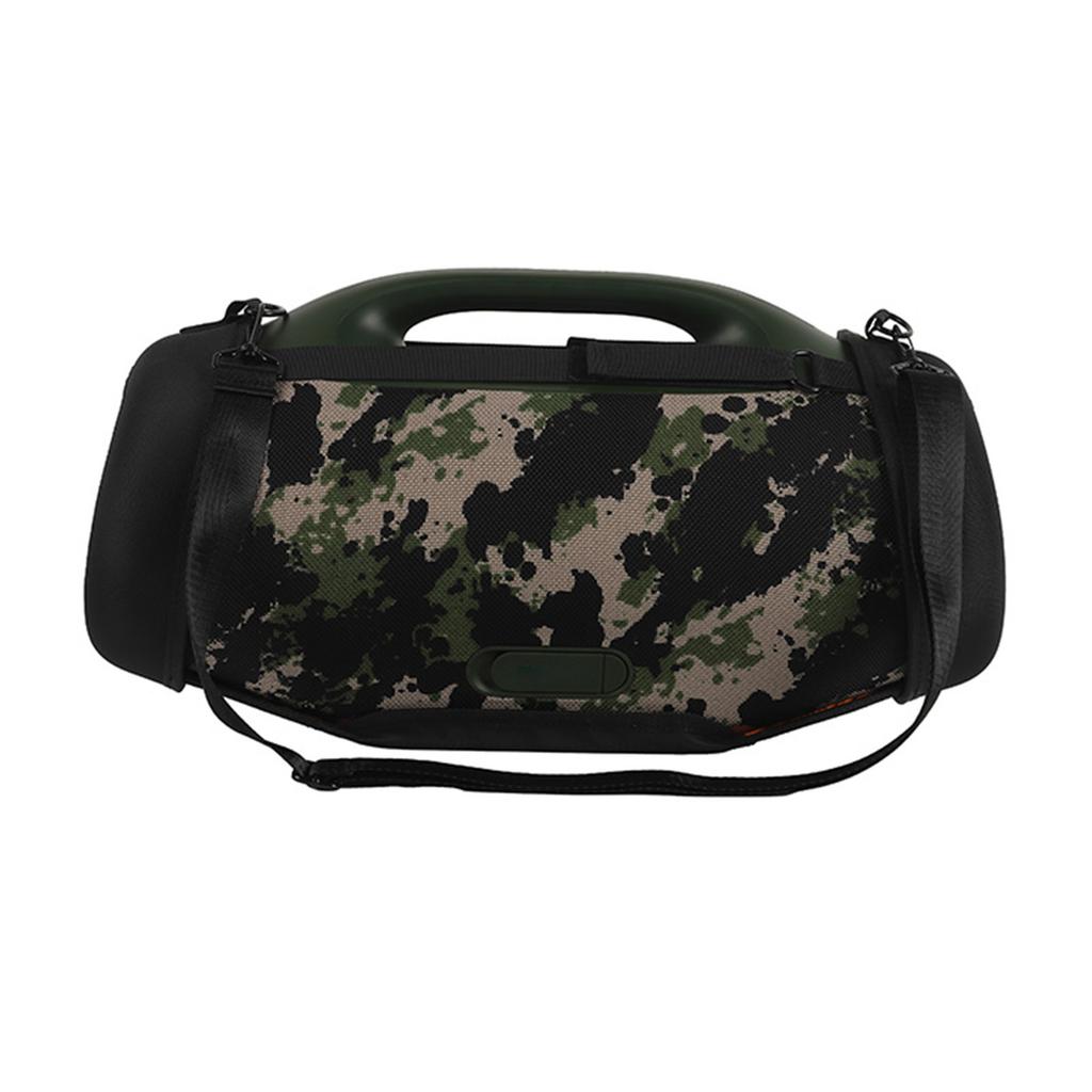 Travel Carrying Strap Protective Sling Speaker Case Cover Shoulder Strap with Two Side Covers for JBL Boombox 4 Speaker