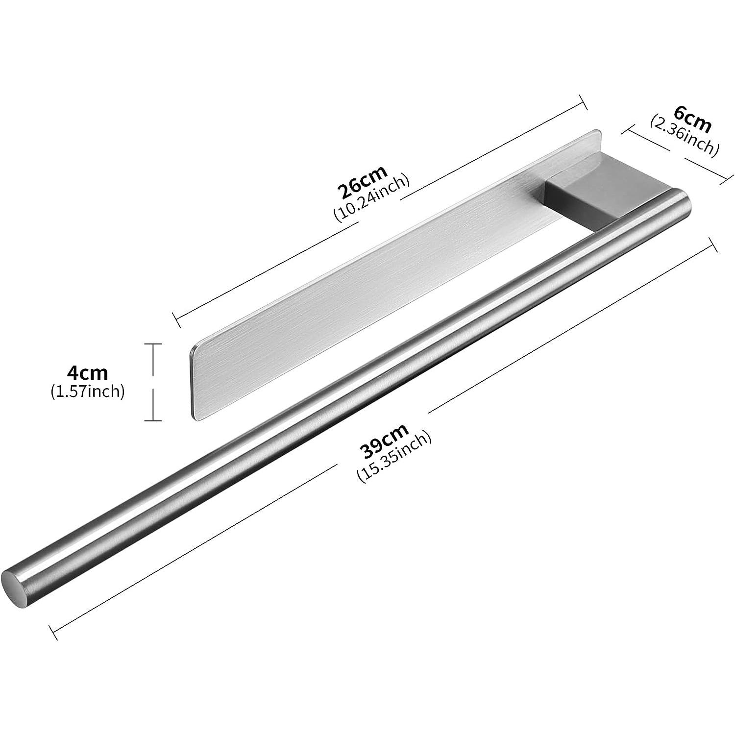 

Синій Океан Без свердління 304 Нержавіюча сталь Тримач для рушників