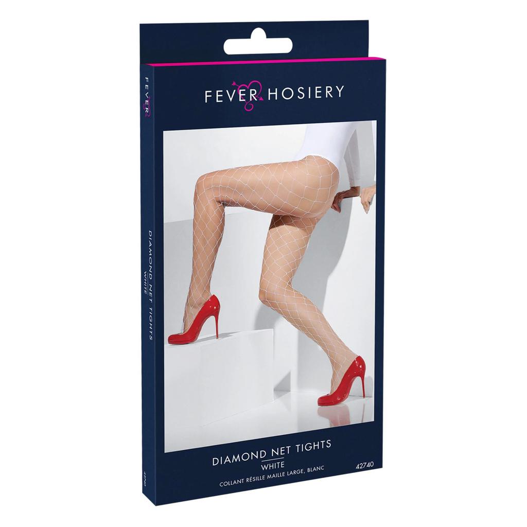 Fever Womens/Ladies Diamond Net Tights