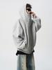 Men's Winter Heavyweight Fleece-Lined Deconstructed Patchwork Hoodie – Streetwear Trend