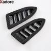 For Subaru Forester 2025 2026 Carbon Fiber Car Front Upper Air Condition Vent Outlet Cover Molding Trim Inteiror Accessories