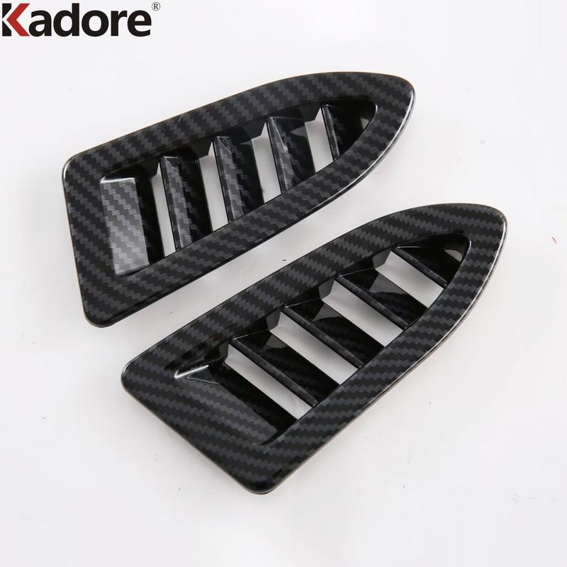 For Subaru Forester 2025 2026 Carbon Fiber Car Front Upper Air Condition Vent Outlet Cover Molding Trim Inteiror Accessories