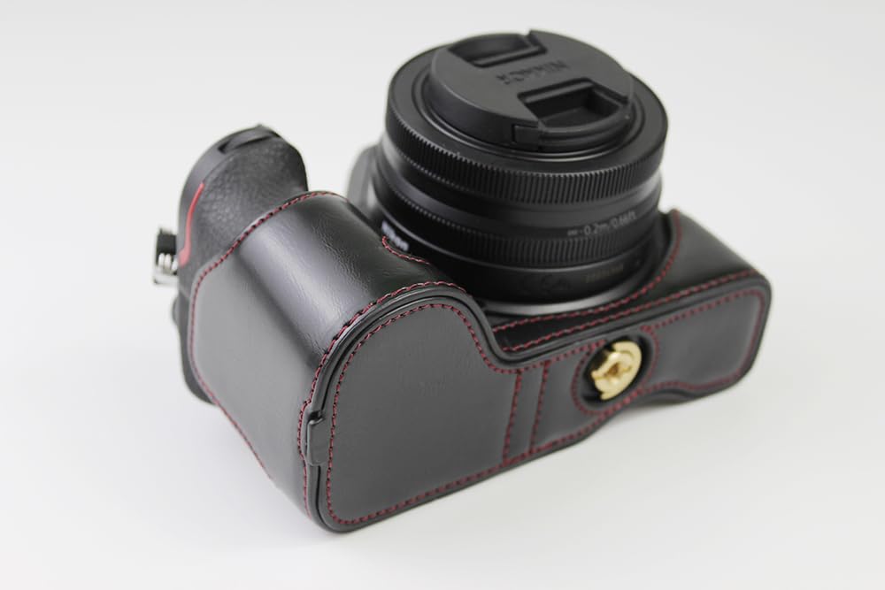 SIUTATDSH Camera PU for Nikon with Camera Tripod and Battery Replacement Included Case, Leather, Z50/Z30, Holder, Shockproof, Shockproof, Portable,