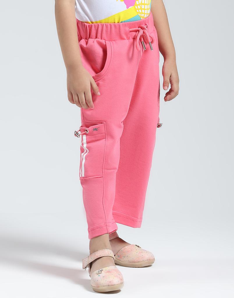 Monte Carlo Girls Solid Regular Fit Capri