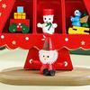 1 Pc S/L Wooden Christmas Tree 3D Ornaments Creative Scene Xmas Party Layout Supplies Table Desktop Decorations Children's Gift