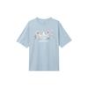 Originals Trefoil Oversized T-Shirt With Logo Pattern Women Tops Light-Pink Blue IP3750