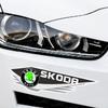 Wodoodporne Naklejki Przeciwzarysowaniom na Samochód dla Skoda Fabia Superb Octavia Kodiaq Yeti Citigo Felicia Kamiq Rapid Scala Akcesoria