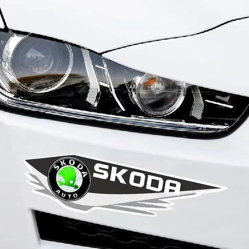 Wodoodporne Naklejki Przeciwzarysowaniom na Samochód dla Skoda Fabia Superb Octavia Kodiaq Yeti Citigo Felicia Kamiq Rapid Scala Akcesoria