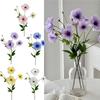3 Head Fake Flower Bouquet Ins Style Photo Props Butterfly Peony Artificial Flower  Table Patio