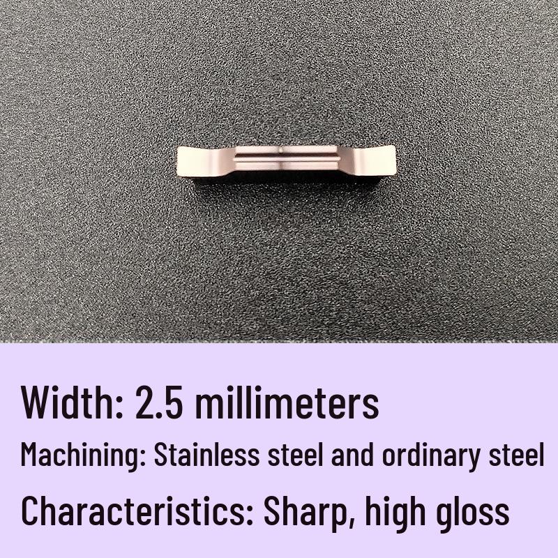 CNC Nut- und Abstechklingen: Edelstahl mggn/mgmn300/400 Einsätze