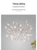 Nordic Minimalist Firefly Branch Chandelier for Restaurant, Hotel, and Villa