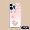 Game GI Miko Silver Plating Magsafe Mobile Phone Case for iPhone 17 16 15 14 13 12 11 Air Pro Max Plus Colorful Cover