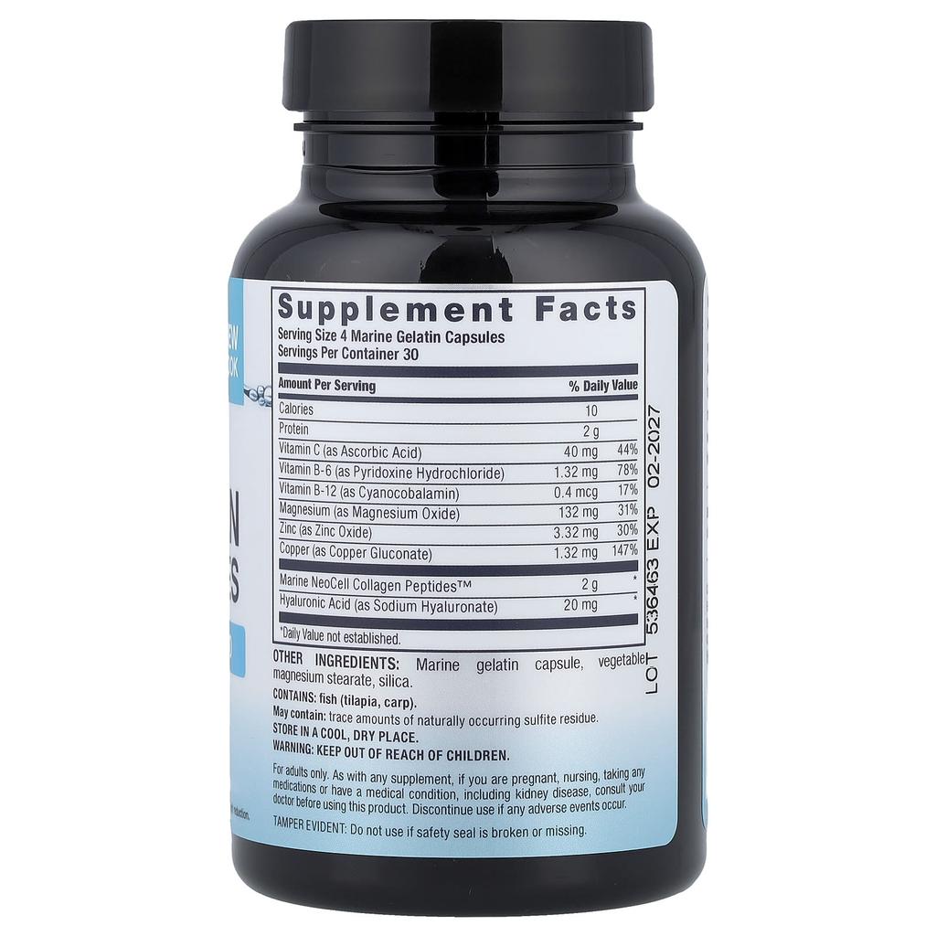 Marine Collagen, 120 Capsules