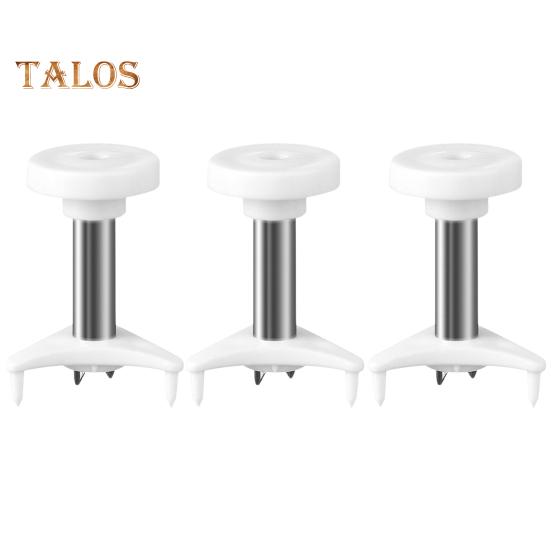 

3 шт. Дырокол для кокосовых орехов Компактный прочный из нержавеющей стали Легко хранить Простое управление Многоразовый открывалка для кокосов белый