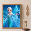 5d Diamond Painting, Elsa Diamond Art Painting Diy Handmade Sticker Gift, Home Decoration Painting