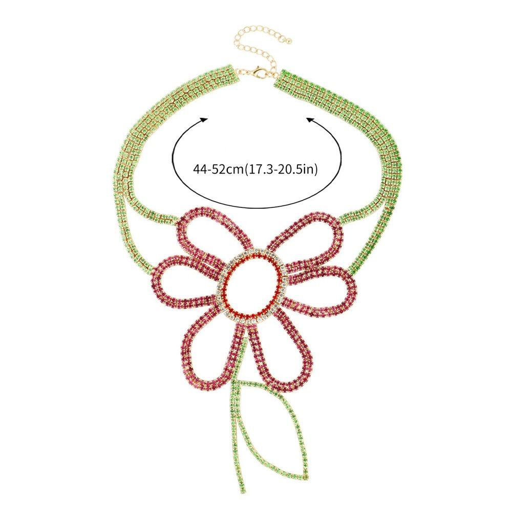 Rhinestone Daisy Necklace Zinc Zinc Alloy Women Dangle Earrings Bright Korean Style Ring  Party