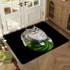 Cool Silly Cat Meme Floor Mat Soft Thickened Absorbent Non-Slip Bedroom Living Room Door Mat Home Decor Flannel Rugs