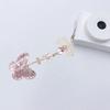 Elegant Butterfly Phone Lanyard Multipurpose Phone Charm Ornament Acrylic Pendant Mobile Accessory for Women Daily Use
