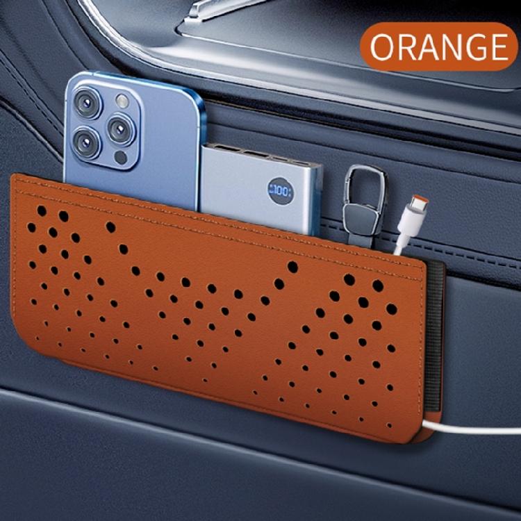 Modern Design Convenient Car Storage Pouches Solution Adhesive Net Bag for Phones Miscellaneous Items and Everyday Items