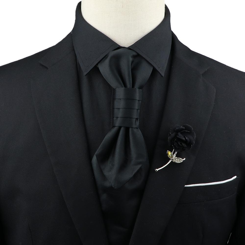 Jacquard Indumenti per Sposo Cravatte Cravatta da Matrimonio Gentleman Lusso Business Cravatta Formale Ufficio