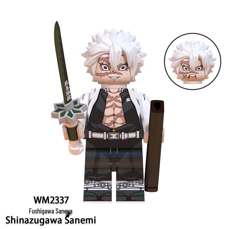 Demon Slayer Building Block Minifigures: WM61167, WM6137, WM6168, WM6162