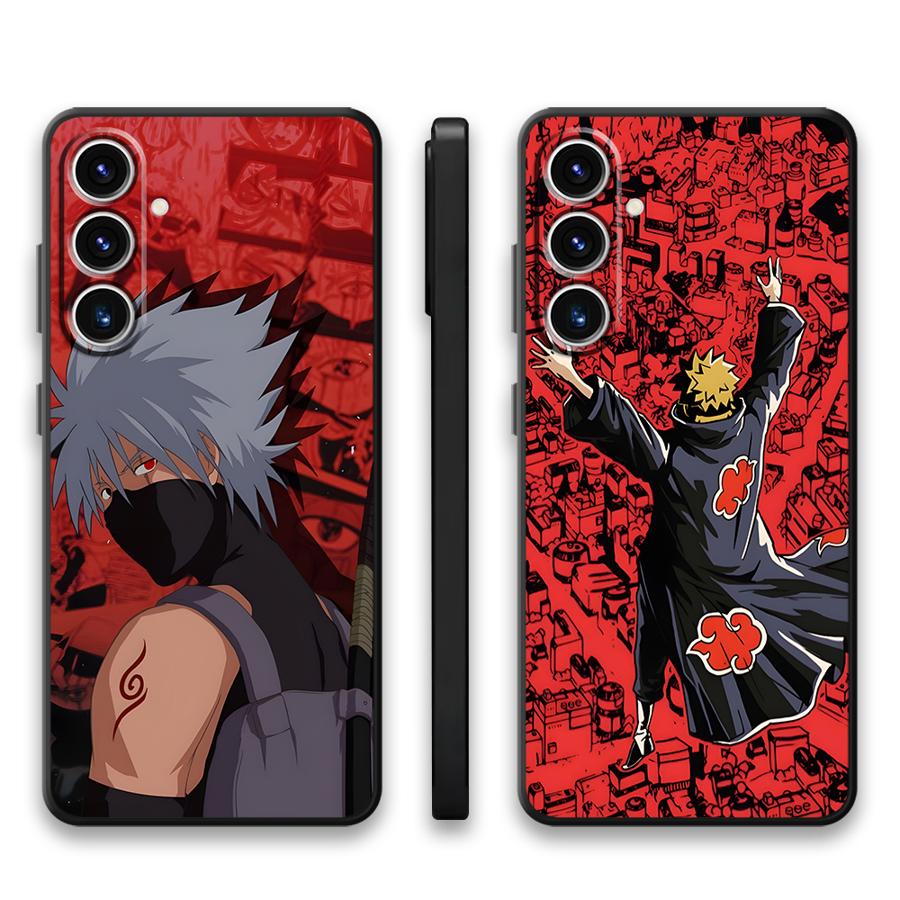 Anime Cartoon Kakashi Case for Samsung Galaxy A32 A26 A72 A41 A51 A73 A25 A71 A35 A24 A55 A22 A52 A23 A53 A36 Black Soft Phone