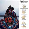1pc Guitar Dreams Lightweight Flannel Blanket, Comfortable and Warm Blanket, for Office and Camping Sofa Bed, Livingroom131