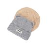 Bear Letters Versatile Autumn and Winter Hat for Women's Fashionable Cute Knitted Hat Korean Style Versatile Face Showing Small Pullover Wool Hat