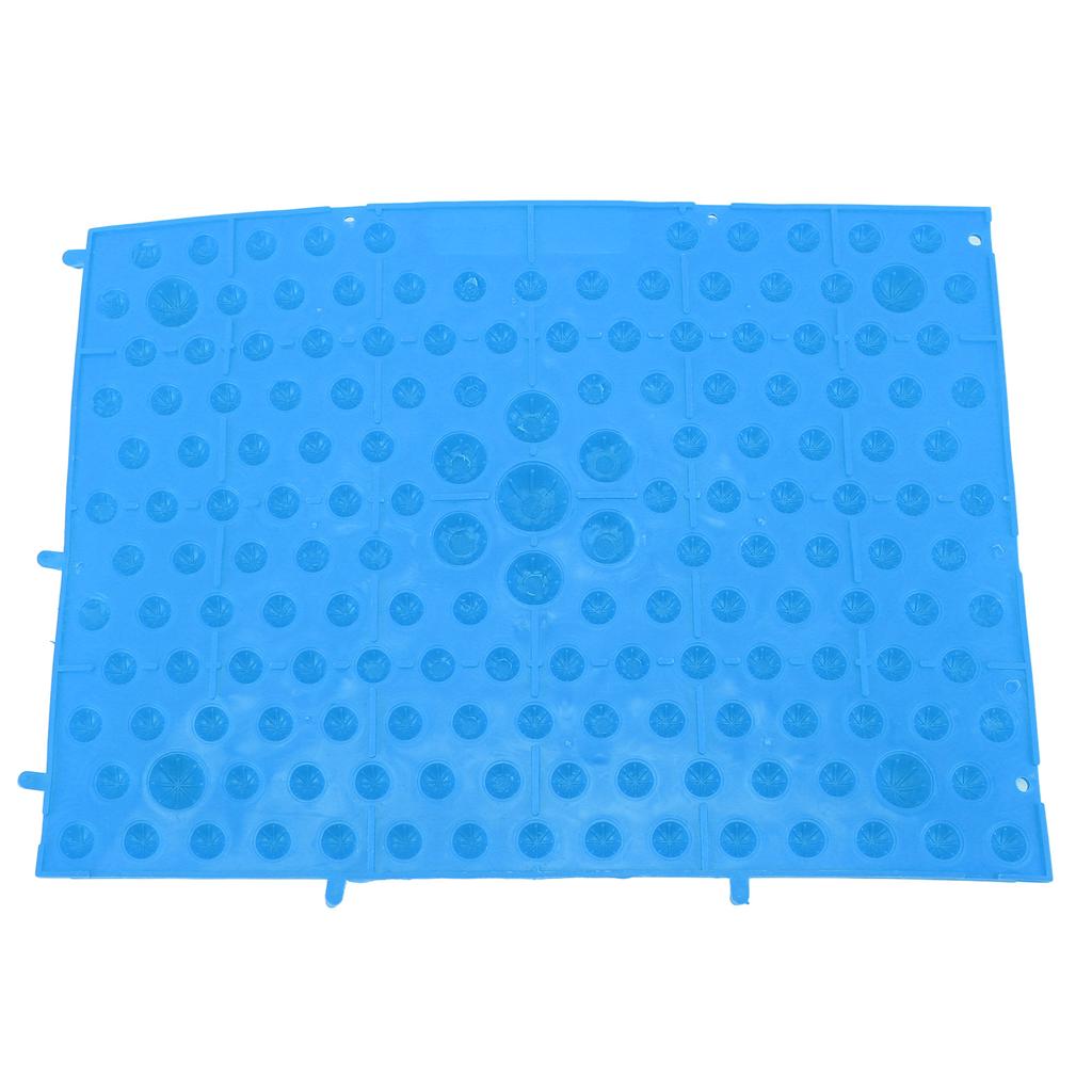 5Pcs Foot Massage Mat TPE Acupressure Walking Toe Plate Massage Pad for Home Outdoor Game Blue