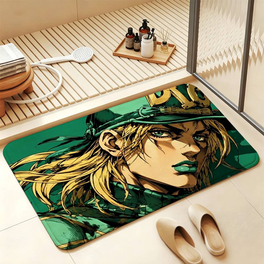 Jojo D-Diego Brando Soft Comfortable Short Plush Rug Carpet mat Anti‑Slip Floor Mat Machine Washable Home Decor