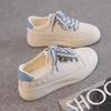 INS Trendy White Shoes Women's  Spring New Wheat Student Women's Sneaker Soft Bottom Casual Sneakers Women's Shoes