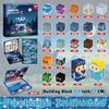 Blue Castle Magnetic Cube Building Blocks - 3D Educational Montessori Toy