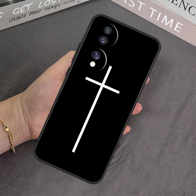 

Christian Symbol Case For Honor X8b X9b X8 X9 X6a X7a X8a X9a Cover For Honor Magic 6 5 Pro 50 70 90 Lite Honor 50