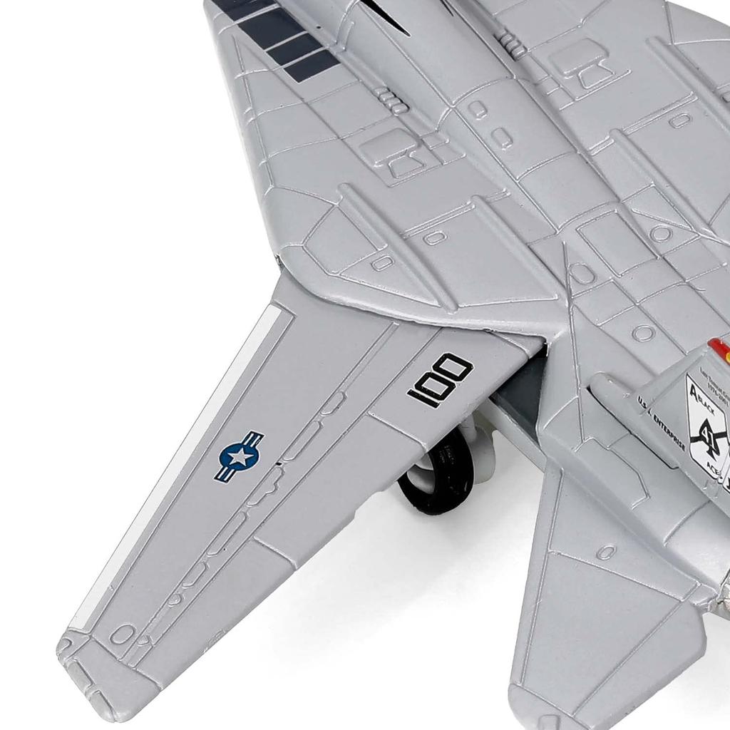 PLATZ WALTERSONS US Navy Tomcat Black Aces Aircraft Carrier Enterprise Section A Finished Product F-14 VF-41 &