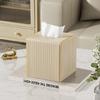 Leather Tissue Box Case With Sturdy Construction Ideal For Household And Commercial Use