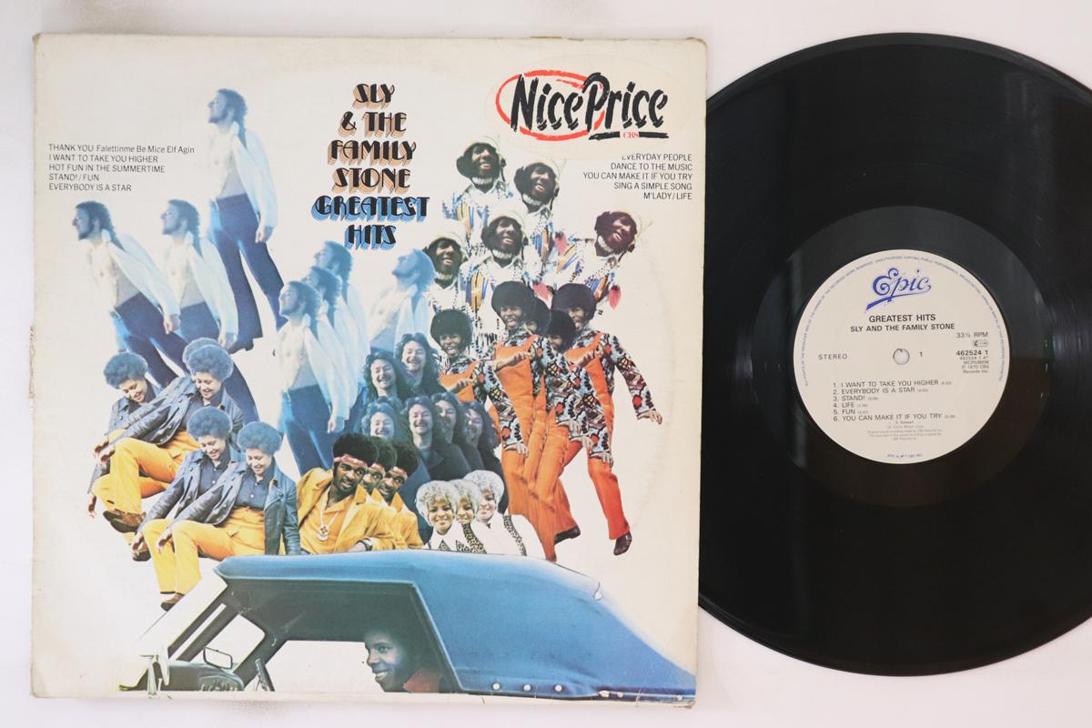 

LP Record SLY & THE FAMILY STONE - Greatest Hits 4625241 Epic 1990 UK Soul/Funk Used